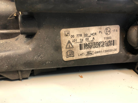 Ford Focus Headlight Near Side Halogen MK2.5 8M51 13W030 DE 2008 to 2011