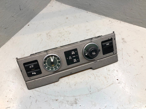 Range Rover L322 Air Suspension Switch Control Panel Clock YUL000072PUY R13016