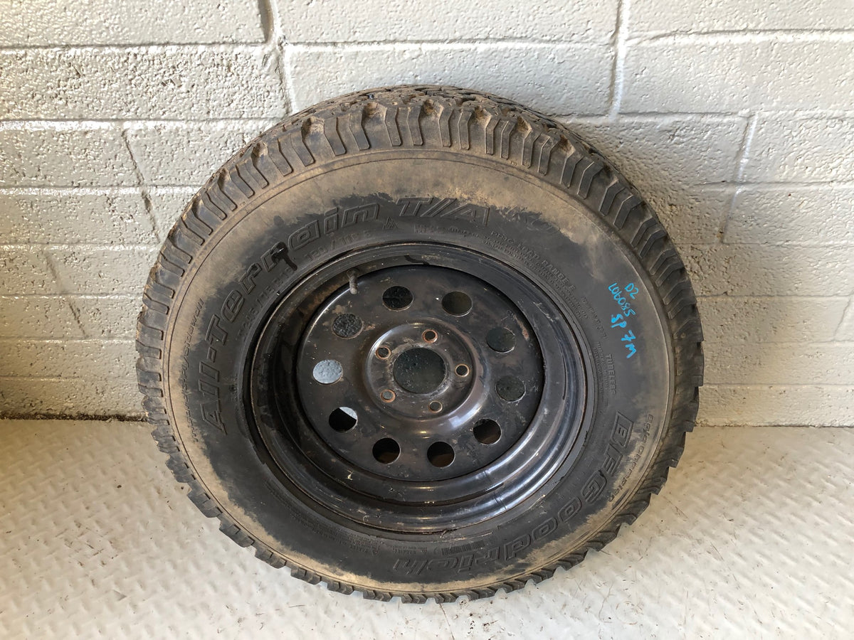 Discovery 2 Spare Steel Wheel and A/T Tyre 16" 245/75R16 Land Rover L06085SP