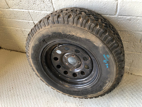 Discovery 2 Spare Steel Wheel and A/T Tyre 16" 245/75R16 Land Rover L06085SP