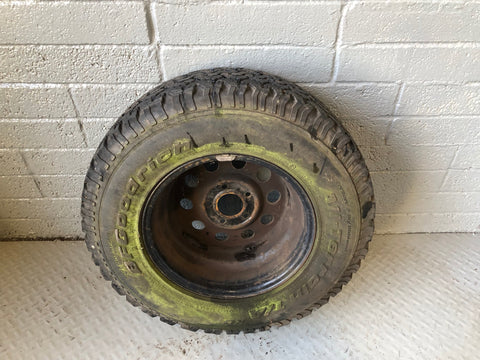 Discovery 2 Spare Steel Wheel and A/T Tyre 16" 245/75R16 Land Rover L06085SP