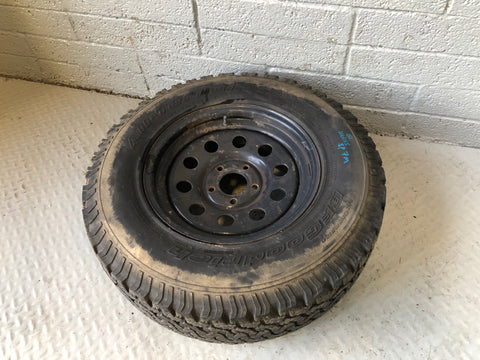 Discovery 2 Spare Steel Wheel and A/T Tyre 16" 245/75R16 Land Rover L06085SP