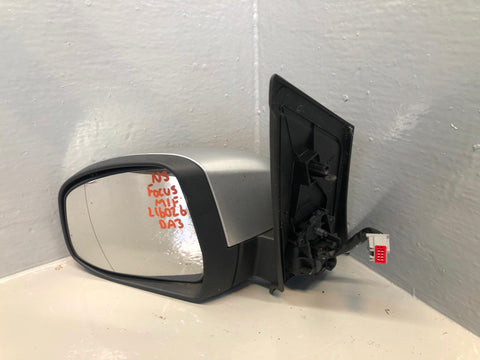 Ford Focus Wing Mirror Near Side MK2.5 Electric Sterling Silver DA3 2008 to 2011