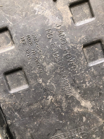 Discovery 3 4 Floor Mat Rear 3rd Row Rubber Heavy Duty Land Rover 10036