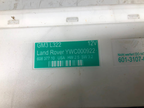 Range Rover L322 Body Control Module BCM BCU ECU YWC000922 Land Rover