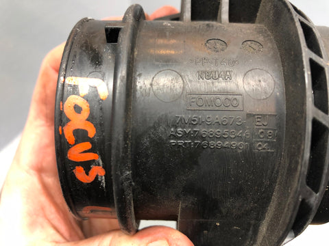 Ford Focus Mass Air Flow Meter MAF Sensor 1.6 TDCI MK2.5 7M51 9A673 EJ