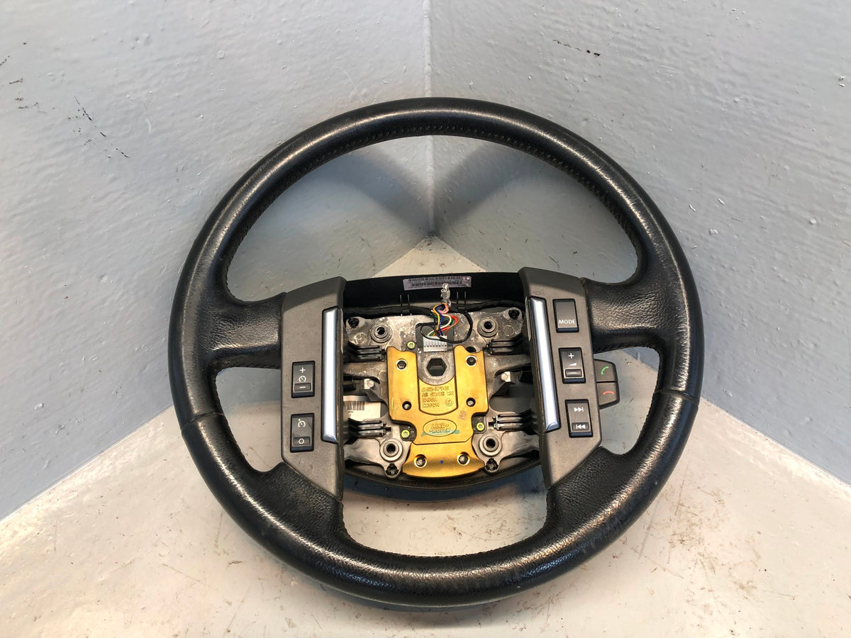 Freelander 2 Steering Wheel Black Leather Multi Function Land Rover R17036