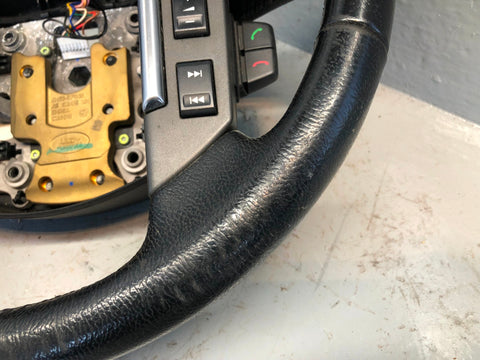 Freelander 2 Steering Wheel Black Leather Multi Function Land Rover R17036
