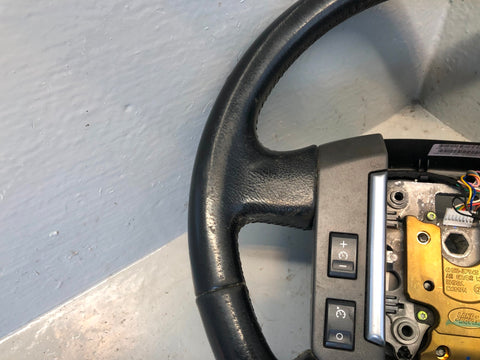Freelander 2 Steering Wheel Black Leather Multi Function Land Rover R17036