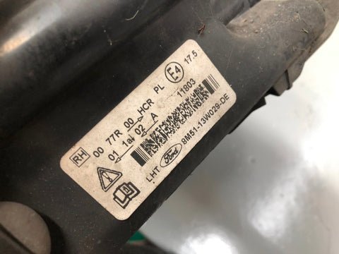 Ford Focus Headlight Off Side Halogen MK2.5 8M51 13W029 DE 2008 to 2011