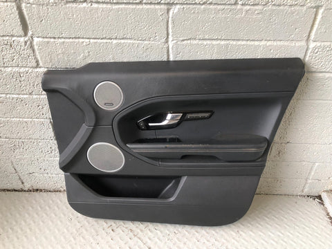 Range Rover Evoque Door Cards Set of 4 in Black L538 2011 to 2015 L18065