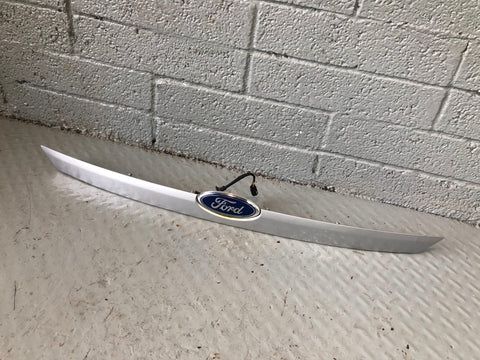 Ford Focus Tailgate Handle with Release Switch in Silver MK2.5 2008 to 2011