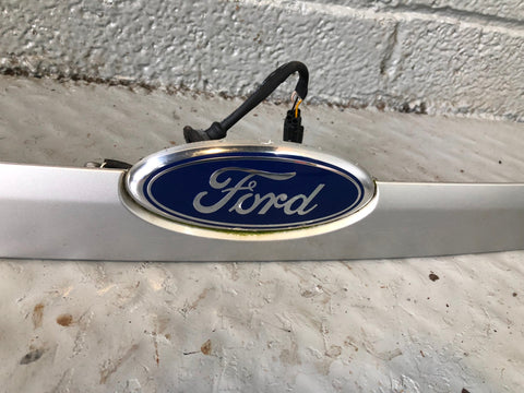Ford Focus Tailgate Handle with Release Switch in Silver MK2.5 2008 to 2011