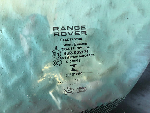 Range Rover L405 Windscreen Complete Glass Double Glazed Heated L15056