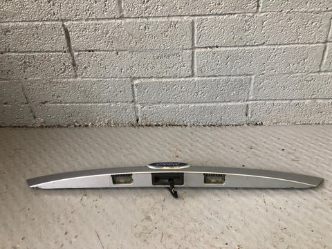 Ford Focus Tailgate Handle with Release Switch in Silver MK2.5 2008 to 2011