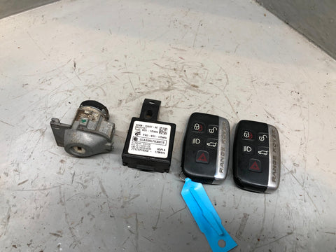 Range Rover Sport Key Set Control Module with Door Lock 2009 to 2013 L26115