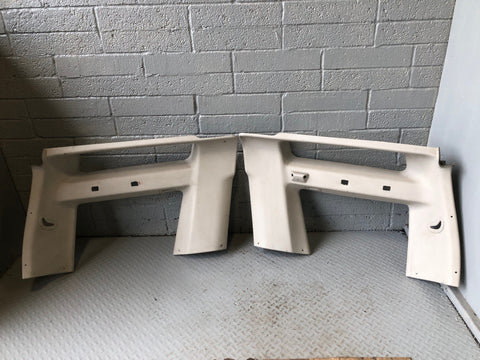 Discovery 2 Window Surround Trim Pair Rear Boot Land Rover 7 Seat 1998 to 2004