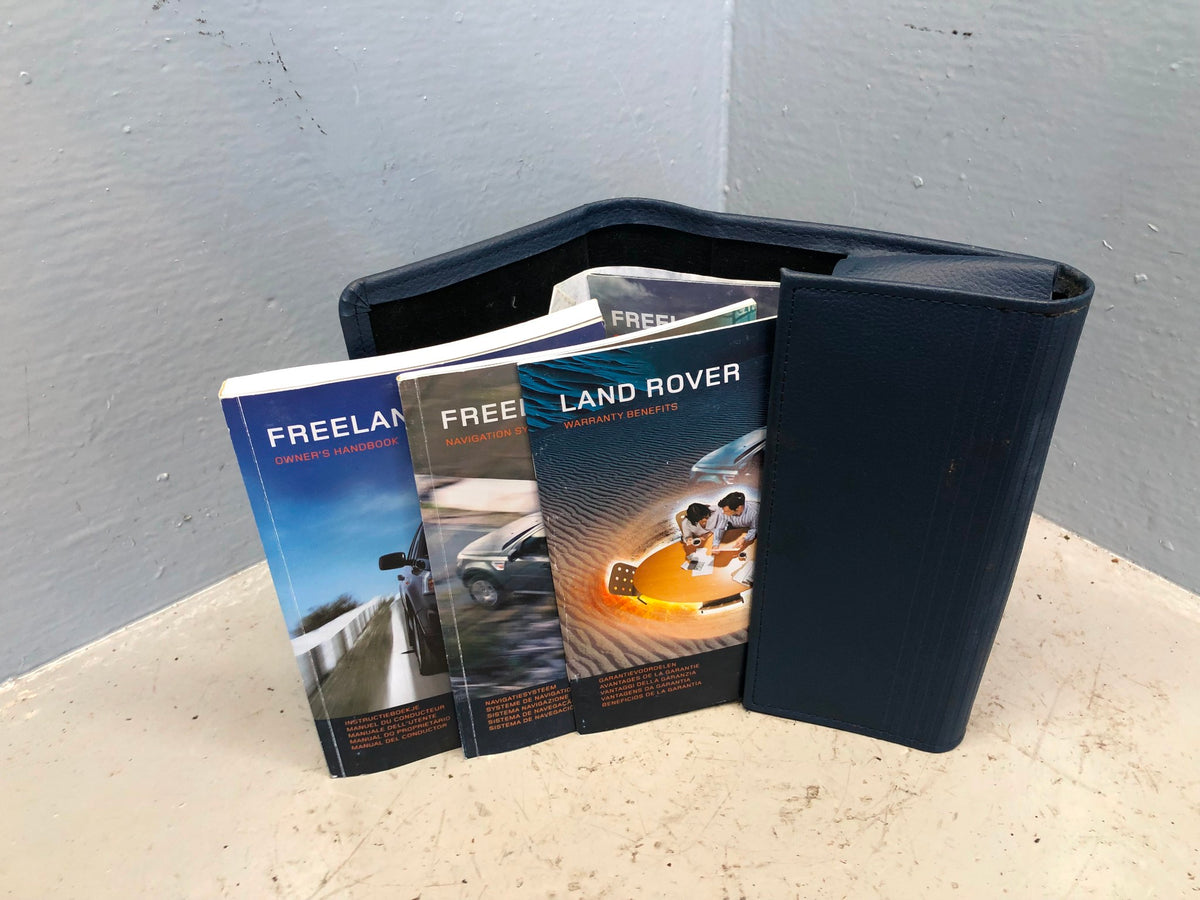 Freelander 2 Handbook User Manual in Wallet Land Rover 2006 to 2011 R17036