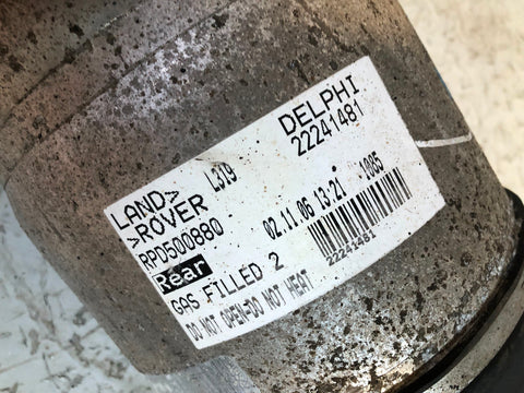 Discovery 3 Rear Suspension Airbag Shock Absorber Strut Land Rover RPD500880