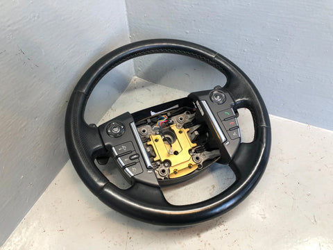 Discovery 4 Steering Wheel Leather Black Paddle Shift Land Rover L17036
