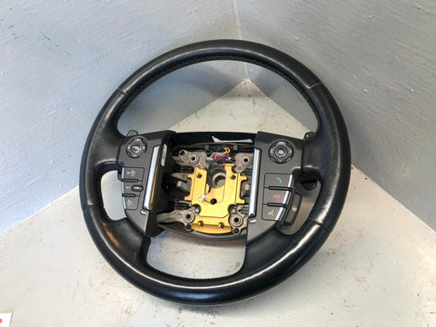 Discovery 4 Steering Wheel Leather Black Paddle Shift Land Rover L17036