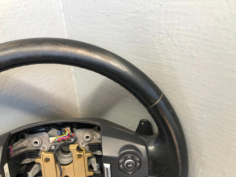 Discovery 4 Steering Wheel Leather Black Paddle Shift Land Rover L17036