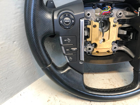 Discovery 4 Steering Wheel Leather Black Paddle Shift Land Rover L17036