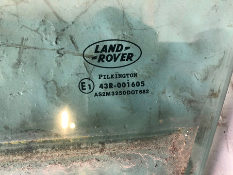 Range Rover L322 Window Glass Single Glazed Near Side Front 2002 to 2006 K15046