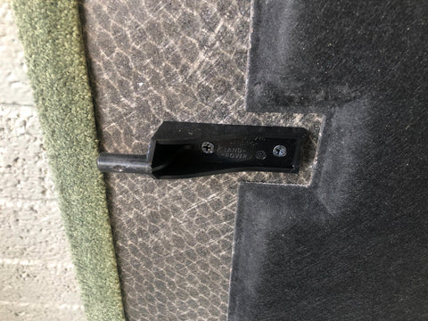 Range Rover L322 Boot Floor Carpeted in Green 2002 to 2012 K15046