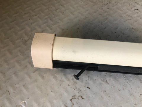 Range Rover L322 Dog Guard Retractable Luggage Net in Ivory 2002 to 2013
