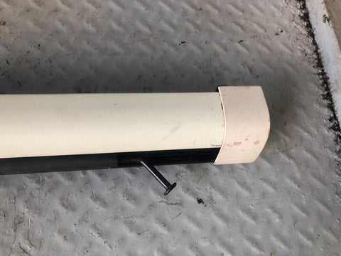 Range Rover L322 Dog Guard Retractable Luggage Net in Ivory 2002 to 2013