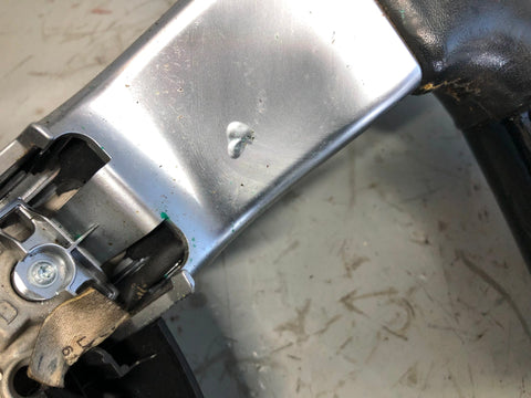 Range Rover L322 Leather Steering Wheel Piano Black Genuine 2002 to 2009 R27115