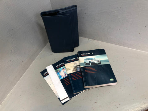 Discovery 3 Handbook User Manual in Wallet Land Rover 2004 to 2009 K21105