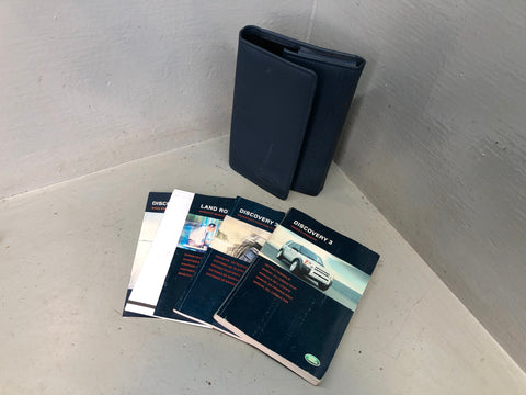 Discovery 3 Handbook User Manual in Wallet Land Rover 2004 to 2009 K21105