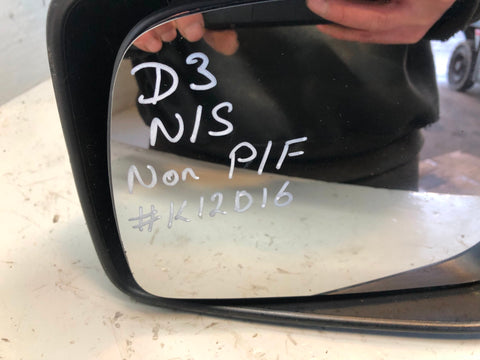 Discovery 3 Mirror Near Side Left Black Non-Power-Fold L319 Land Rover K12016