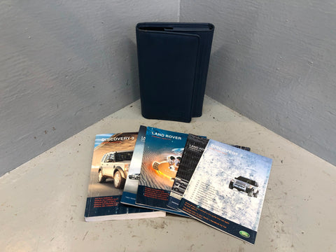 Discovery 3 Handbook User Manual in Wallet Land Rover 2004 to 2009 K12016