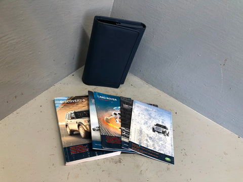 Discovery 3 Handbook User Manual in Wallet Land Rover 2004 to 2009 K12016