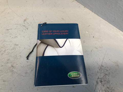 Discovery 4 Handbook User Manual in Wallet Land Rover 2009 to 2014 L17036