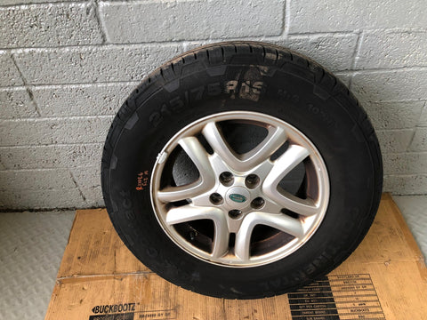 Freelander 2 Alloy Wheel and Tyre 16" Land Rover 215/75R16 2006 to 2015 R11026A