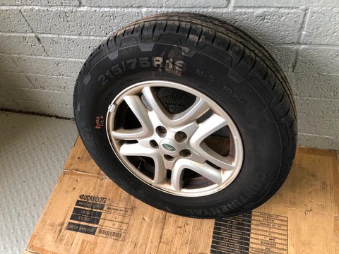 Freelander 2 Alloy Wheel and Tyre 16" Land Rover 215/75R16 2006 to 2015 R11026A