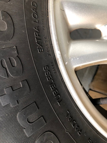 Freelander 2 Alloy Wheel and Tyre 16" Land Rover 215/75R16 2006 to 2015 R11026C