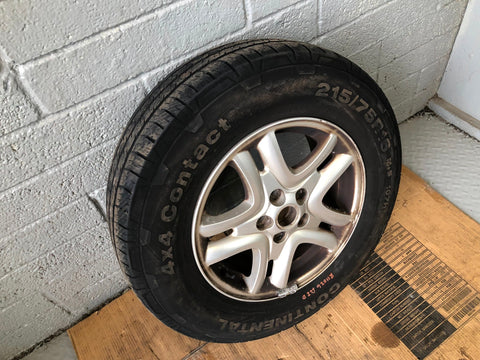 Freelander 2 Alloy Wheel and Tyre 16" Land Rover 215/75R16 2006 to 2015 R11026D