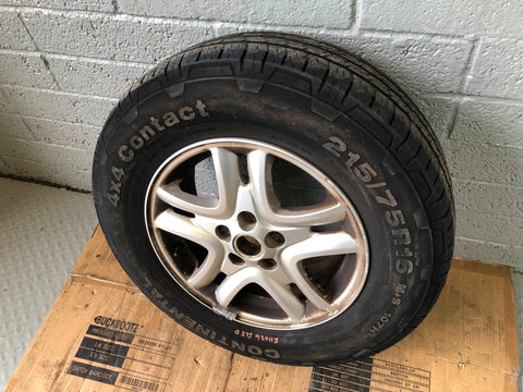 Freelander 2 Alloy Wheel and Tyre 16" Land Rover 215/75R16 2006 to 2015 R11026D