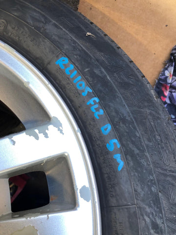 Freelander 2 Alloy Wheel and Tyre 17" Land Rover 235/65R17 2006 to 2015 R21105D