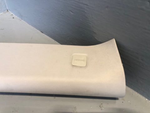 Range Rover L405 A Pillar Trim Internal Off Side Right in White 2013 to 2017