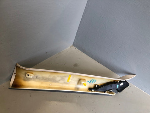 Range Rover L405 A Pillar Trim Internal Off Side Right in White 2013 to 2017