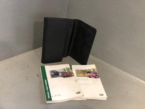 Discovery 2 Handbook User Manual In Wallet Land Rover 1998 to 2002 L06085