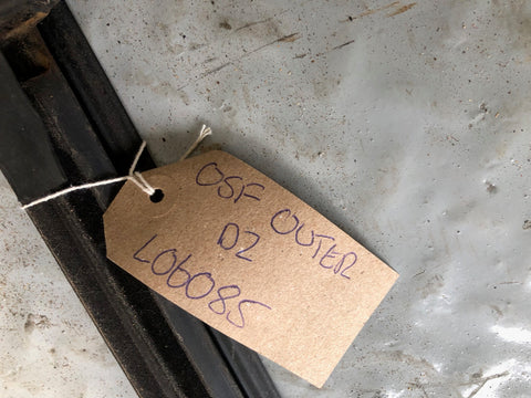 Discovery 2 Weather Strip Seal Off Side Front Window Land Rover 1998 to 2004