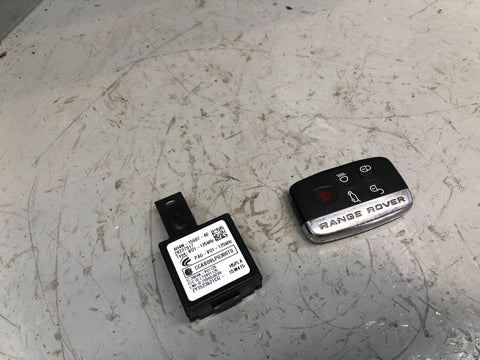 Range Rover Evoque Key Fob Remote and Receiver Unit L538 2011 to 2015 L10115