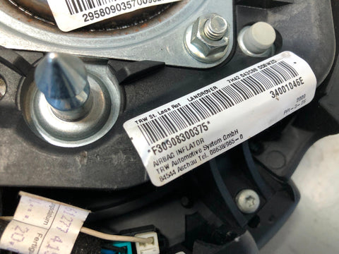 Range Rover L322 Steering Wheel Centre Airbag with Multi Controls Overfinch